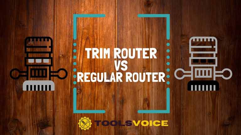 difference between trim router and regular router