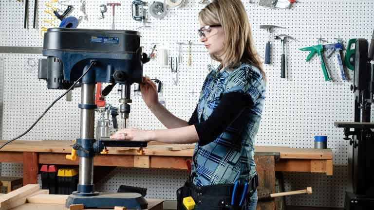 woodworking drill press