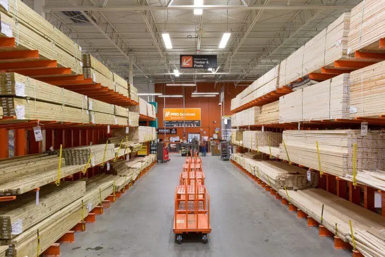 can i return wood to home depot
