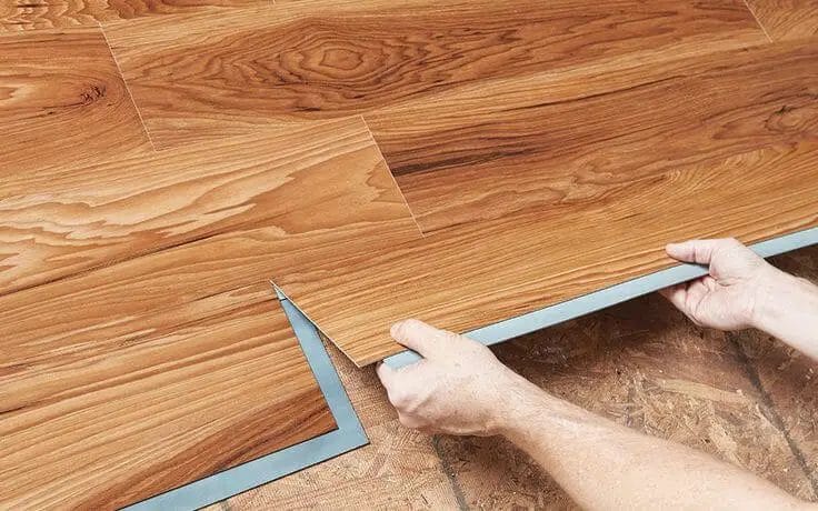 can you put vinyl flooring over wood floors
