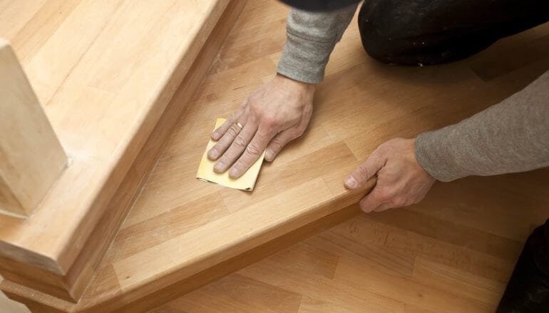 can you sand polyurethane off wood