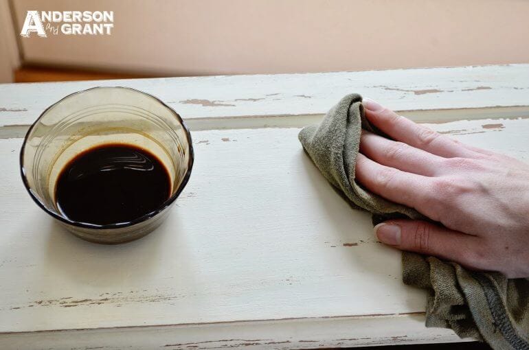 can you stain wood with coffee
