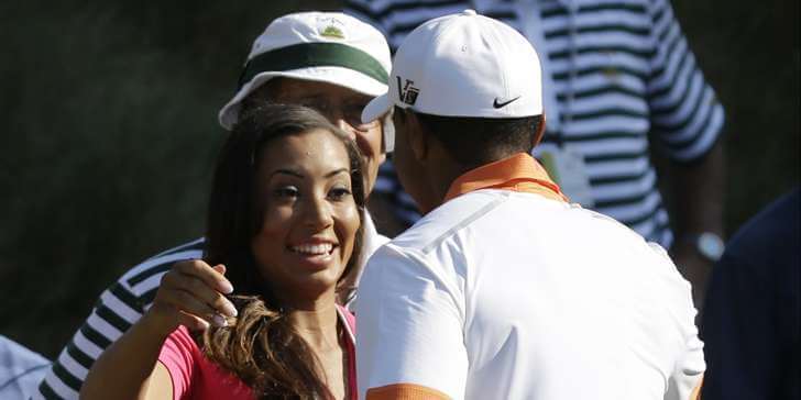 how is cheyenne woods related to tiger
