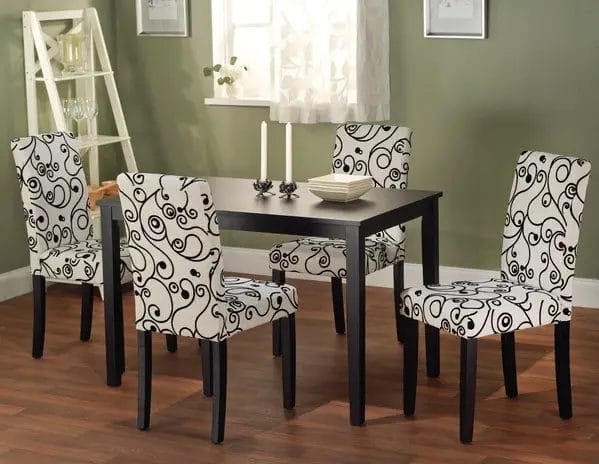 how to add a padded seat to a wooden chair