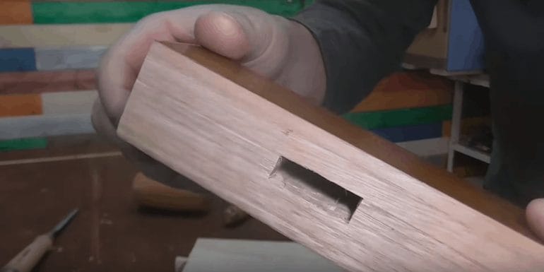 how to cut square holes in wood
