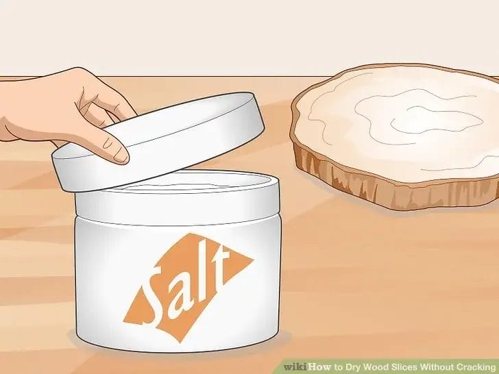 how to dry wood without cracking

