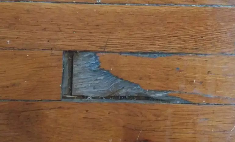 how to fill cracks in wood floor
