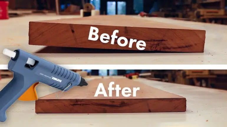 how to fix warped wood furniture
