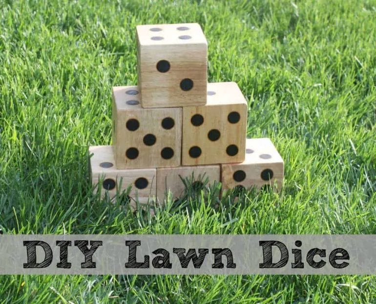 how to make a wooden dice
