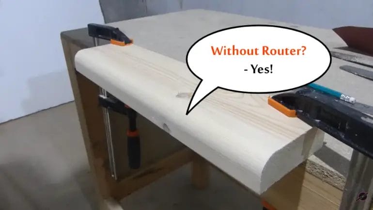 how to make round edges on wood
