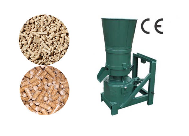how to make wood pellets without a mill
