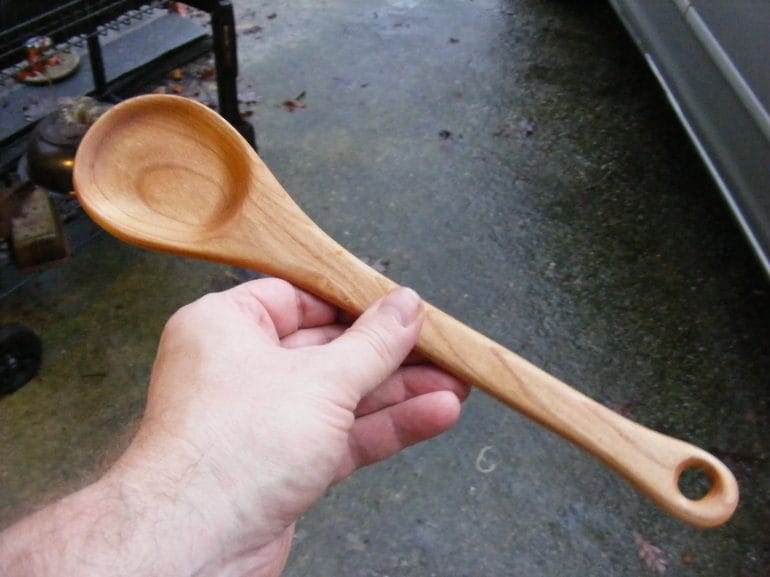 how to make wooden spoons
