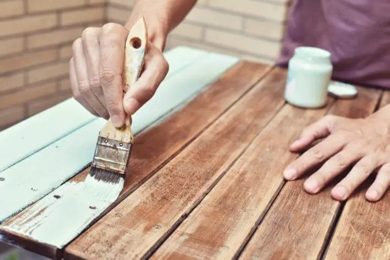 how to paint stain wood
