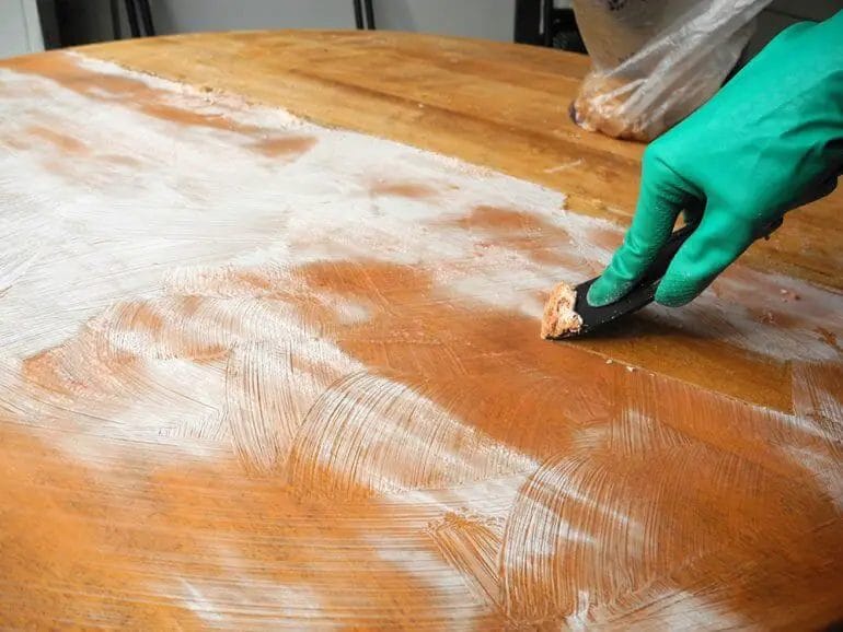 how to strip polyurethane from wood
