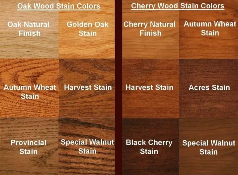 what color is oak wood
