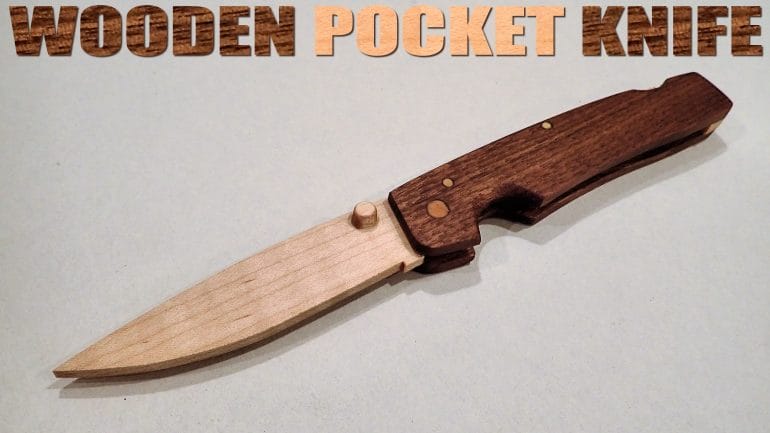 how to make wood knife
