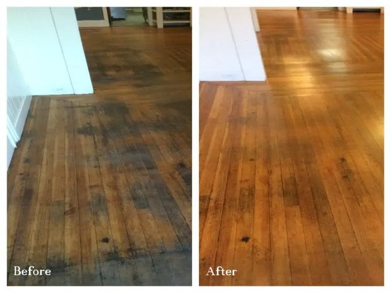 how to shine wood floors without refinishing
